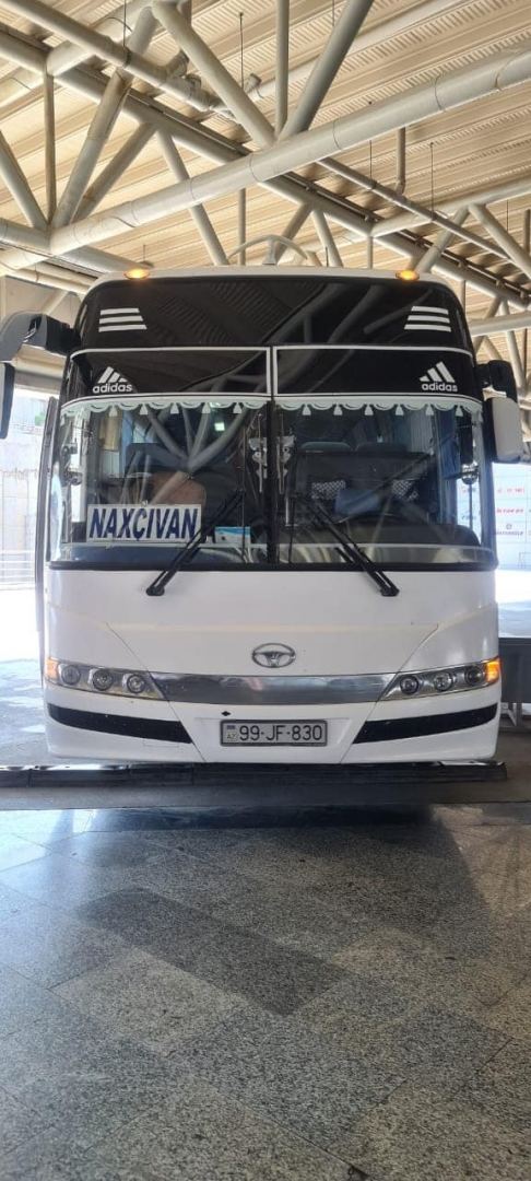 После долгого перерыва восстановлено автобусное сообщение Баку-Нахчыван (ФОТО)