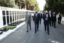 President of European Council Charles Michel visits Alley of Martyrs (PHOTO)