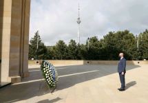 President of European Council Charles Michel visits Alley of Martyrs (PHOTO)