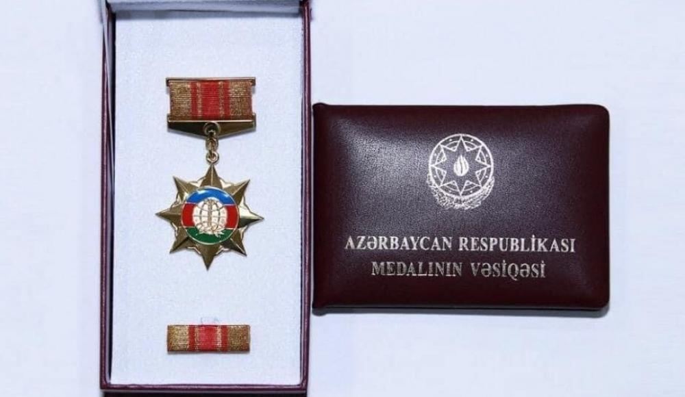 Герман Захарьяев награжден медалью Азербайджана «За заслуги в диаспорской деятельности» (ФОТО)