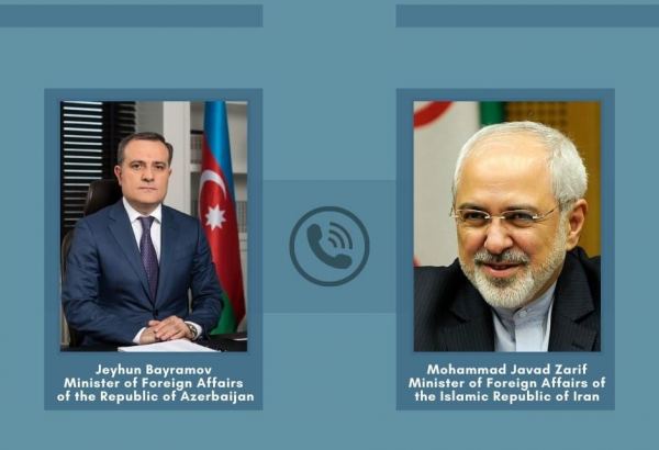 Azerbaijani, Iranian FMs hold phone talks