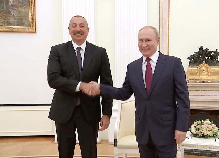 President Putin thanks President Ilham Aliyev
