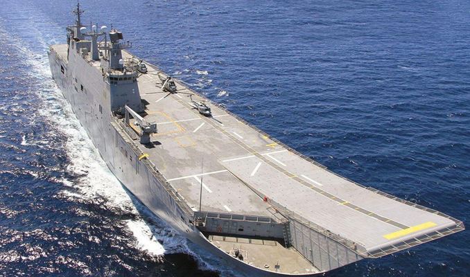 В Турции завершаются испытания флагмана ВМС - TCG Anadolu