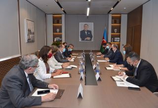 Глава МИД Азербайджана встретился с членами Нацассамблеи Франции (ФОТО)