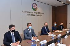 Azerbaijani FM meets with members of French National Assembly (PHOTO)