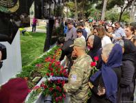 General Polad Həşimovun adına yaradılan parkın açılışı olub (FOTO)