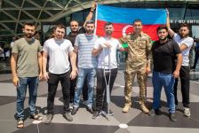 Еще ряд участников Отечественной войны Азербайджана вернулись на родину после лечения в Турции (ФОТО)
