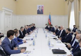 Состоялась встреча вице-премьера правительства Азербайджана с делегацией во главе с замминистра экономразвития РФ (ФОТО)