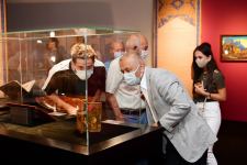 В Центре Гейдара Алиева открылась выставка «Сюжеты и образы Низами» (ФОТО/ВИДЕО)