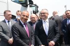 Rusiyanın "KamAZ" şirkəti ilə Gəncə Avtomobil Zavodu arasında memorandum imzalanıb (FOTO)