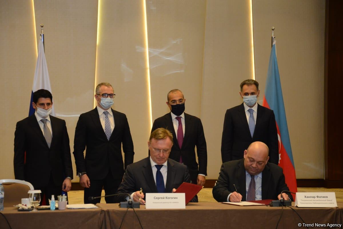 Russia’s KAMAZ, Azerbaijan’s Ganja Automotive Plant sign memorandum (PHOTO)