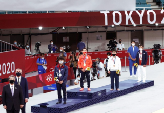 Tokyo 2020 allows temporary removal of masks on podium