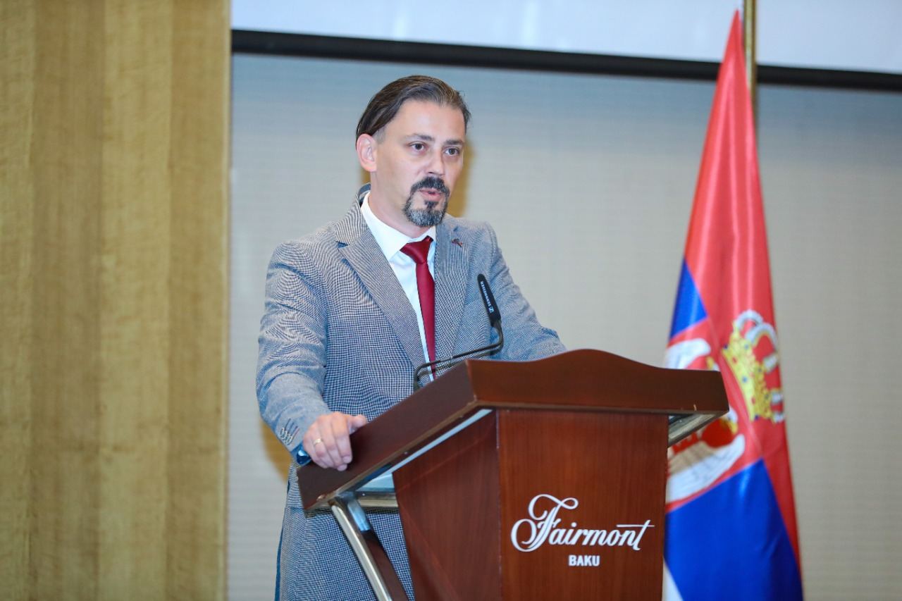 Azərbaycan-Serbiya biznes forumu keçirilib (FOTO)
