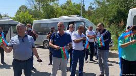 Azerbaijanis living abroad arrive in Shusha (PHOTO)