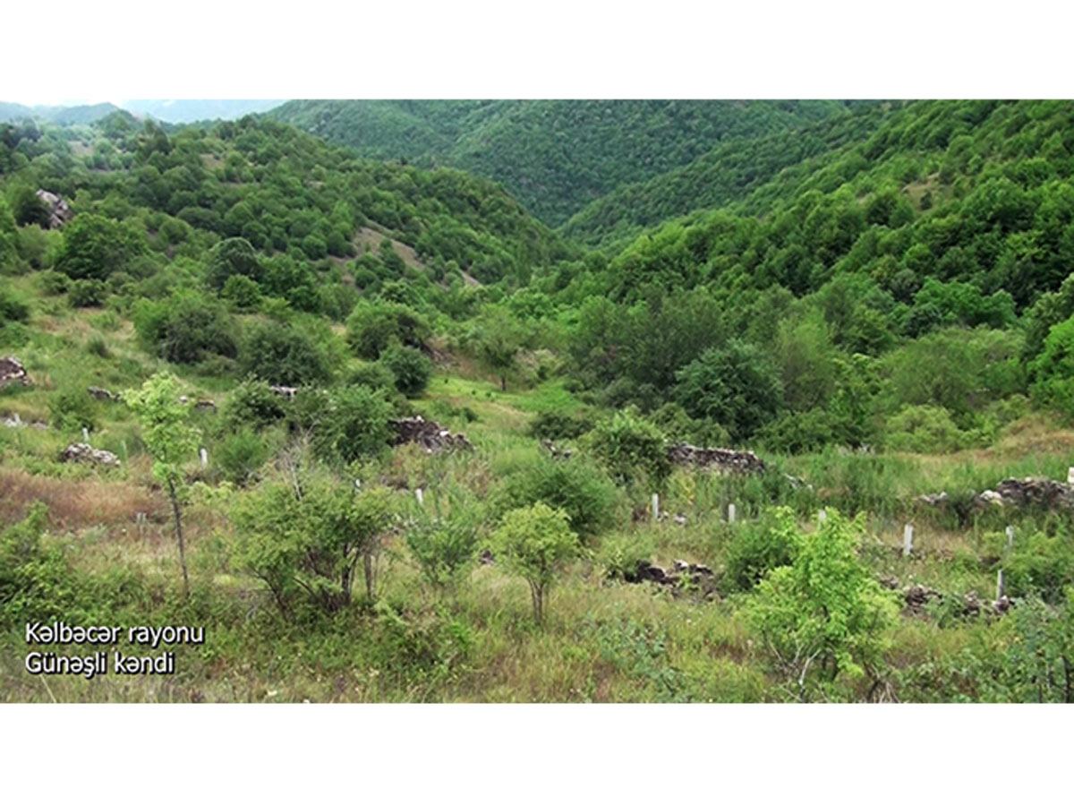 Kəlbəcər rayonunun Günəşli kəndi (VİDEO)
