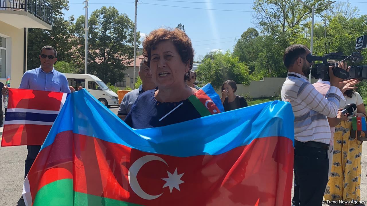Azərbaycan diaspor nümayəndələrinin Şuşaya səfəri yekunlaşıb (FOTO/VİDEO)