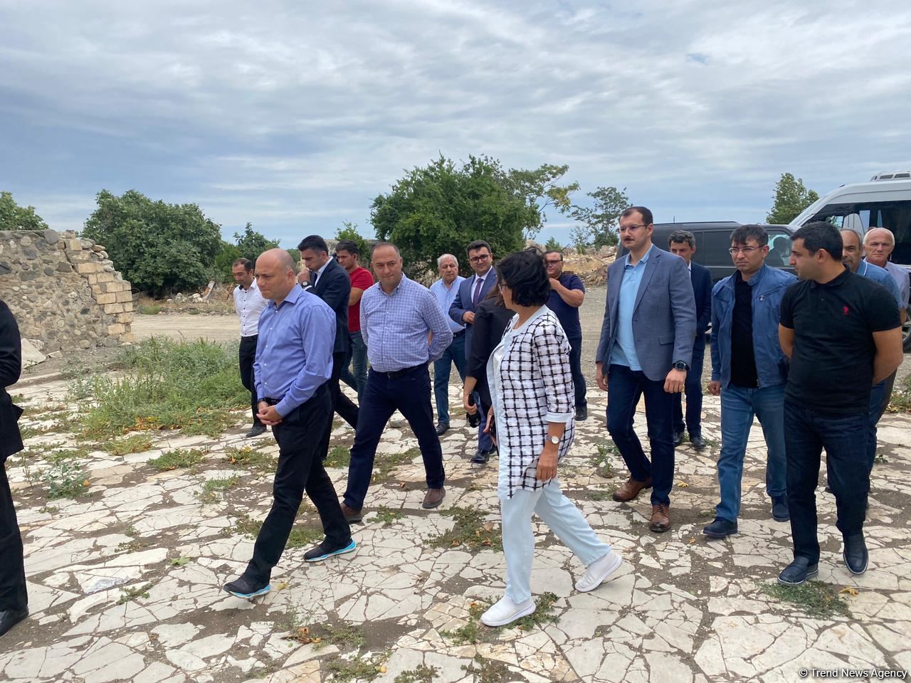 Another working visit organized to Azerbaijan's liberated Aghdam (PHOTO)