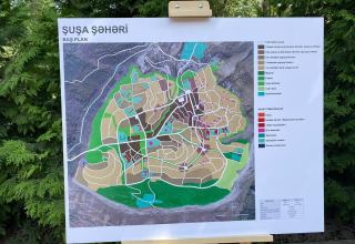 Details of general plan of Azerbaijan's Shusha city disclosed
