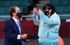 Лучший подарок на юбилей азербайджанской дзюдоистки на Олимпиаде в Токио (ФОТО)