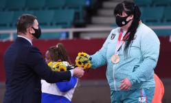 Лучший подарок на юбилей азербайджанской дзюдоистки на Олимпиаде в Токио (ФОТО)