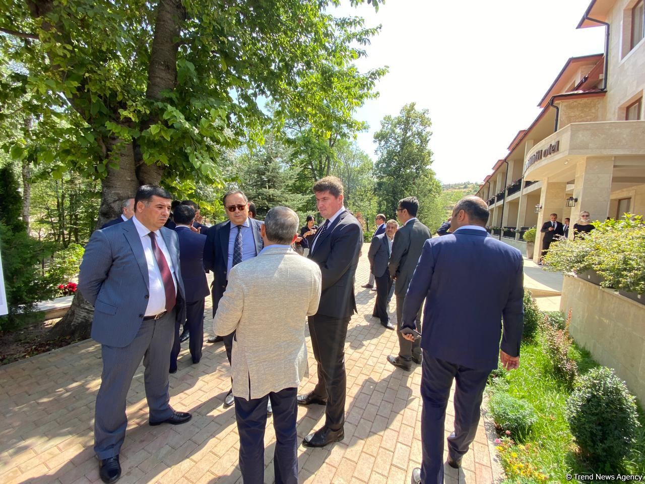 Reps of Interdepartmental Center under Coordination Headquarters visiting Azerbaijan's Shusha (PHOTO)
