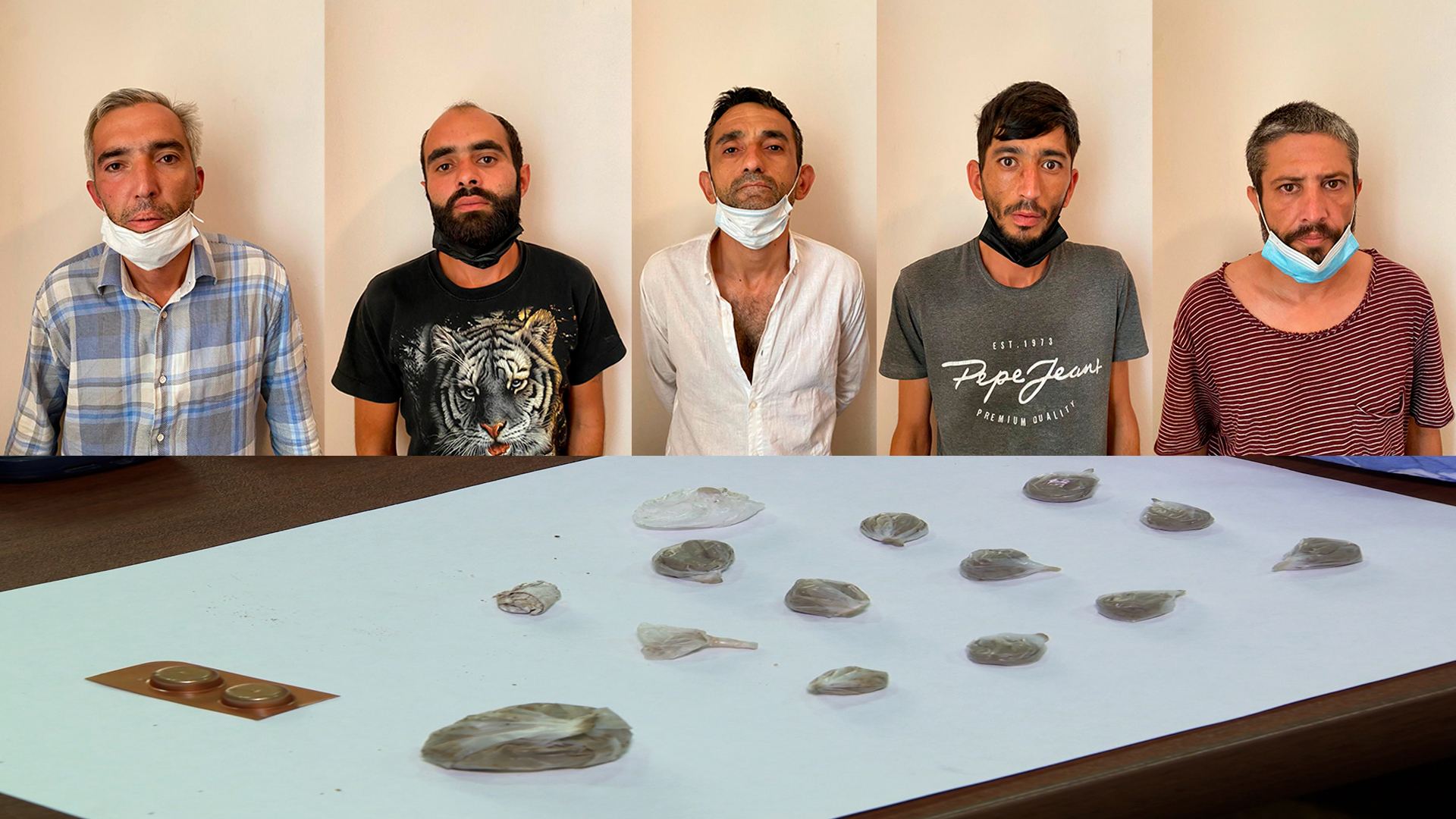 Abşeronda narkotik satışı ilə məşğul olan beş nəfər saxlanılıb