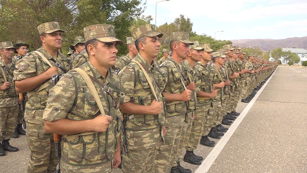 Naxçıvan Qarnizonu Qoşunlarında yeni tədris dövrü başlayıb (FOTO/VİDEO)