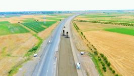 Gəncə-Qazax-Gürcüstan sərhədi yolunun 130 km-lik hissəsinin genişləndirilməsi gələn il yekunlaşacaq (FOTO)