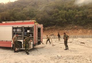 Пожарные МЧС Азербайджана взяли под охрану Кемеркёйскую и Еникёйскую ТЭС в Турции (ФОТО/ВИДЕО)