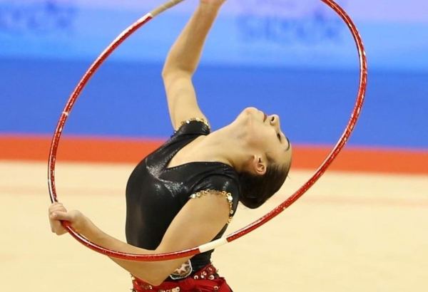 Azərbaycan gimnastı Tokio Olimpiadasında halqa ilə hərəkətləri təqdim edib
