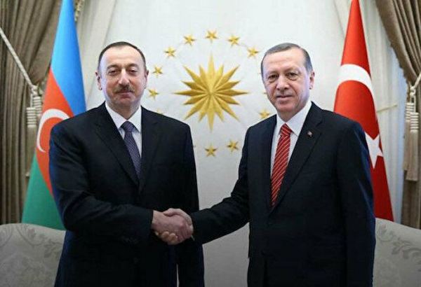 Cumhurbaşkanı Erdoğan Azerbaycan Cumhurbaşkanı Aliyev ile telefonda görüştü