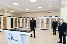 President Ilham Aliyev inaugurates newly renovated 110/35/6 kV “Surakhani” substation (PHOTO)