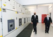 President Ilham Aliyev inaugurates newly renovated 110/35/6 kV “Surakhani” substation (PHOTO)