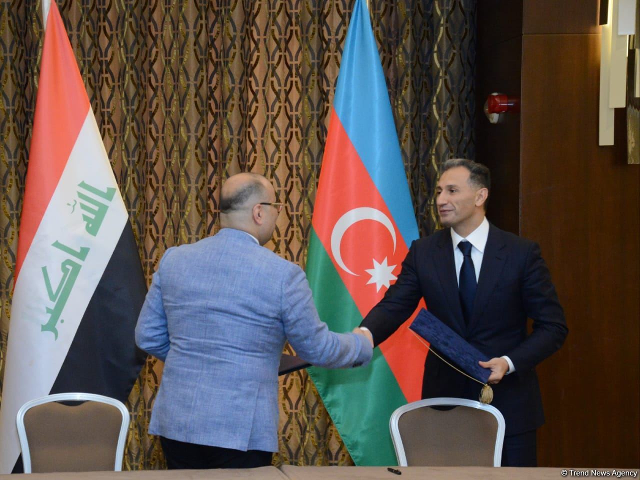 Azərbaycan və İraq arasında Birgə Komissiyanın iclasında yekun protokol imzalanıb (FOTO)