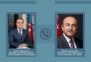 Azerbaijani, Turkish FMs  discuss peacekeeping mission in Afghanistan