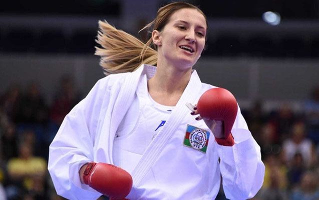 Azerbaijan's female karateka wins silver metal at Tokyo 2020