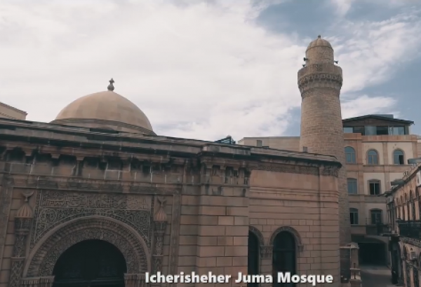 Исламское наследие Азербайджана – Джума-мечеть в Ичеришехер (ВИДЕО)