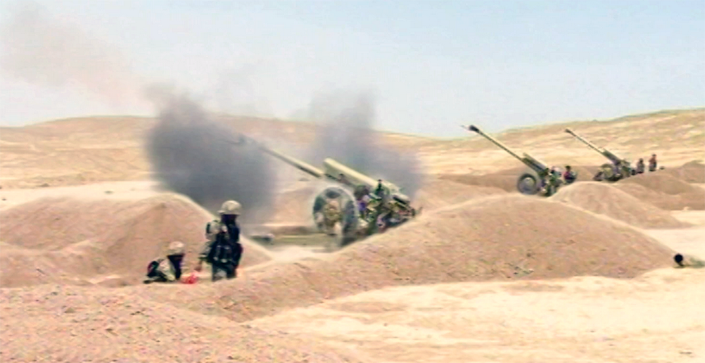 Azərbaycan Ordusunda artilleriya bölmələrinin döyüş atışlı təlimləri keçirilir (VİDEO)