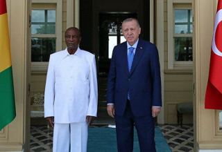 Gine Cumhurbaşkanı Türkiye'de: Cumhurbaşkanı Erdoğan'la görüştü