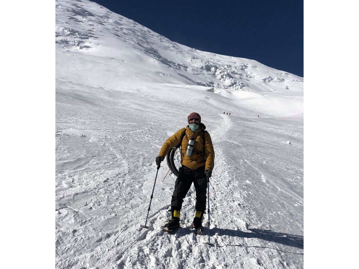 На пути к Пику Ленина – велопутешественник Рамиль Зиядов "взял" высоту в 6 100 метров над уровнем моря (ФОТО)