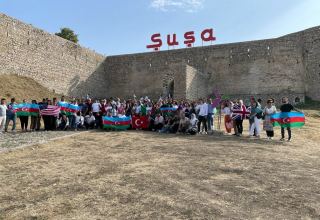 Representatives of Azerbaijani diaspora on visit to Shusha (PHOTO)