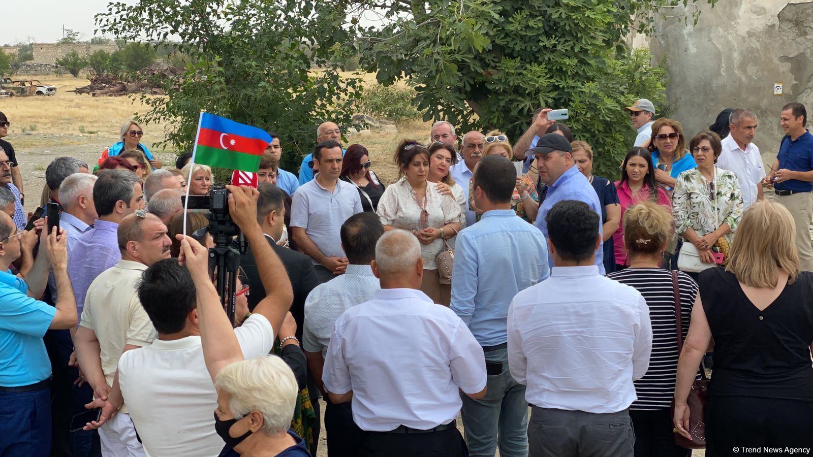 Главы функционирующих в Азербайджане НПО находятся в освобожденном Агдаме (ФОТО) - Gallery Image