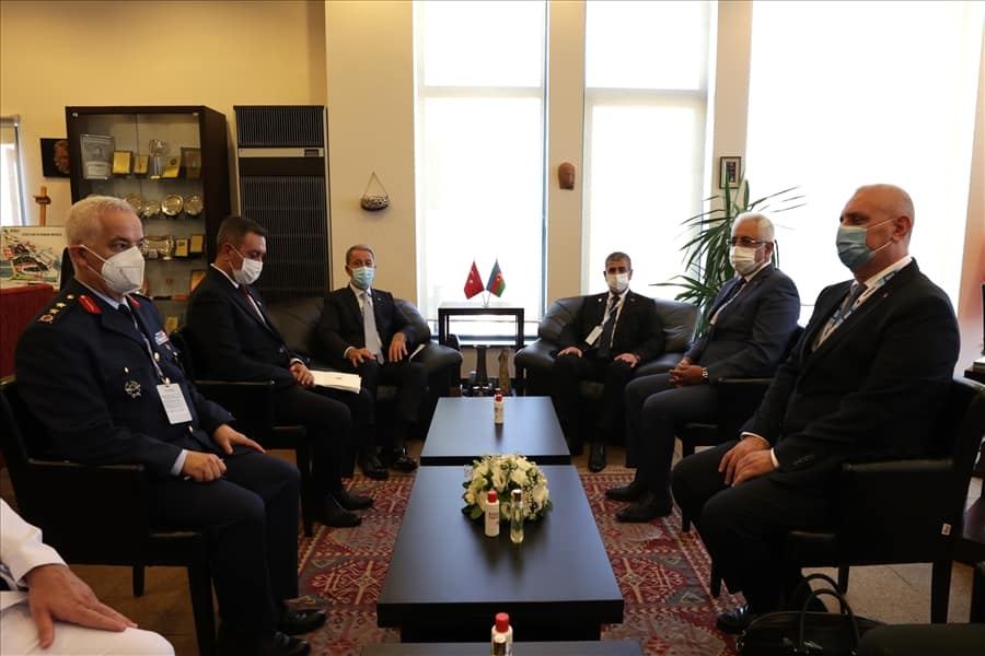 Состоялась встреча министров обороны Азербайджана и Турции (ФОТО/ВИДЕО)