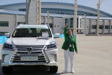 Honoring of the Olympic medalist of Turkmenistan took place in Ashgabat (PHOTO)
