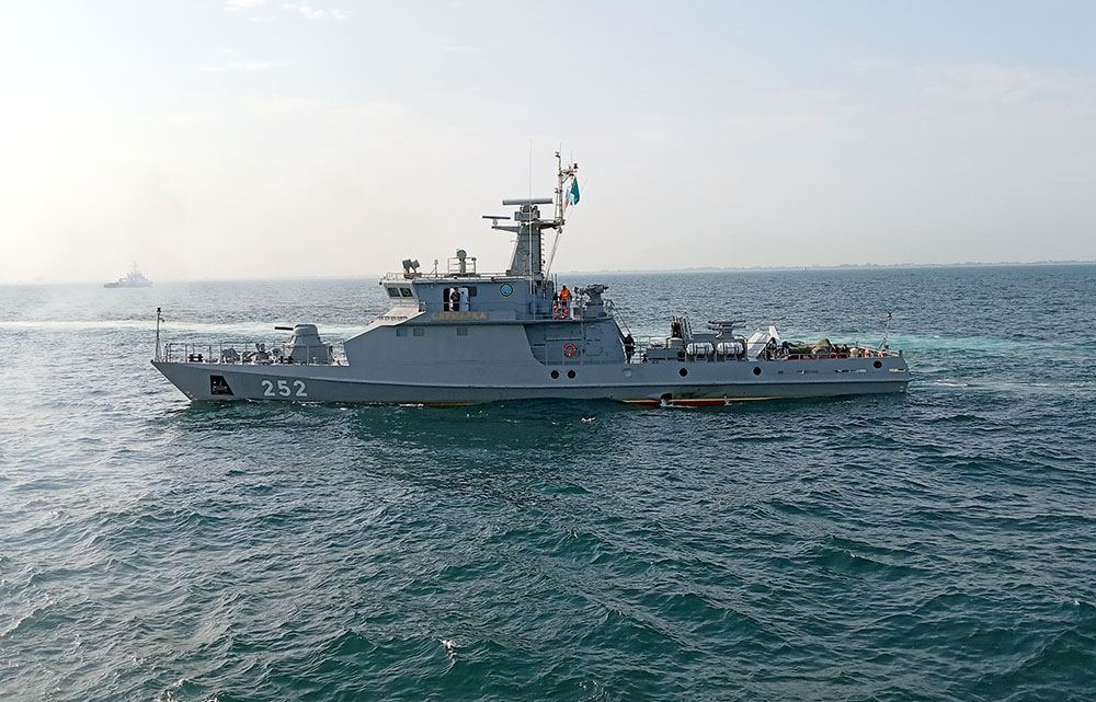 Azerbaijani military team inspects area of upcoming "Sea Cup" contest in Iran's Enzeli (PHOTO)