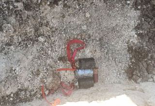 Hadrutda evin həyətində bomba tapılıb