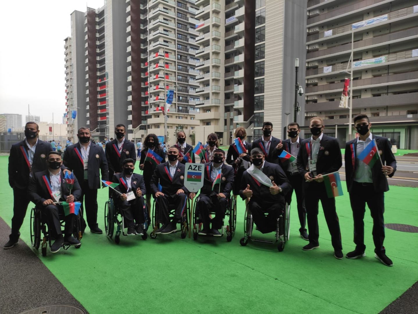 Харыбюльбюль на открытии Паралимпийских игр в Токио (ФОТО)