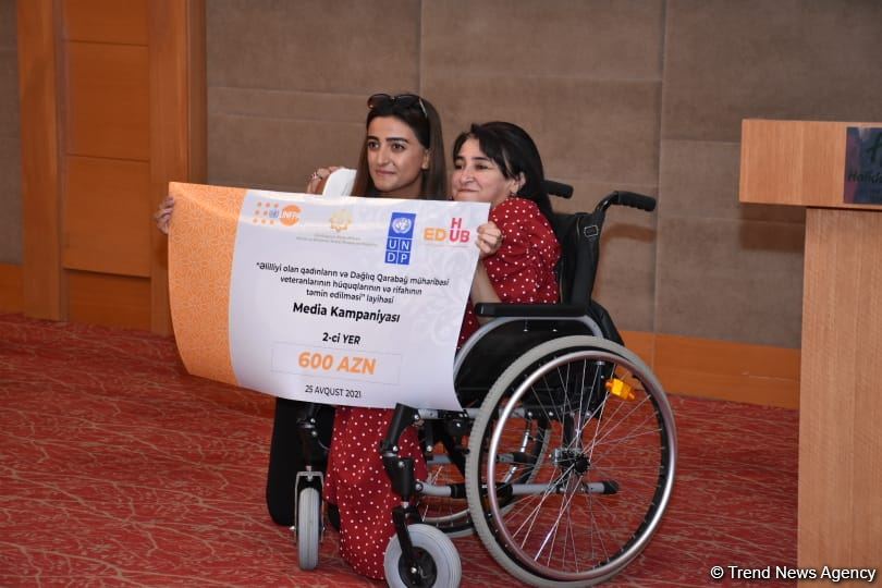 Azərbaycan hökuməti və BMT-nin birgə layihəsi üzrə keçirilən media kampaniyasına yekun vurulub (FOTO)