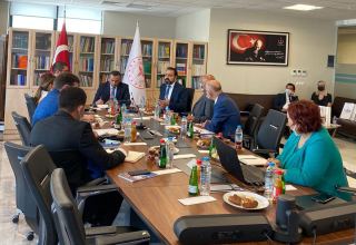 Глава Управления турецкими институтами здравоохранения встретился с председателем правления TƏBİB (ФОТО)