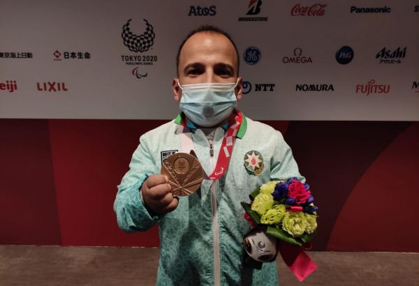 Paralimpiya idmançımız Tokio Paralimpiya Oyunlarında bürünc medal qazanıb (FOTO)